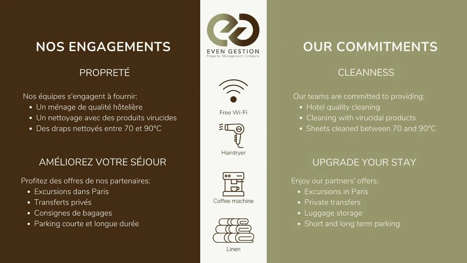 Apartment Studio#porte Dauphine#avenue Foch#2pers.
